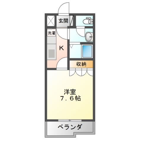 ハイツルミナス 間取り