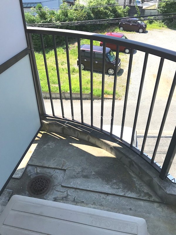 パールハイツ東八幡 ベランダ