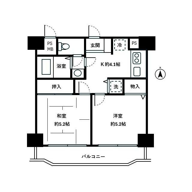 神奈川県海老名市東柏ケ谷２丁目 間取り