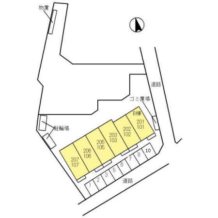 ヴィルヌーヴ　B棟 その他1