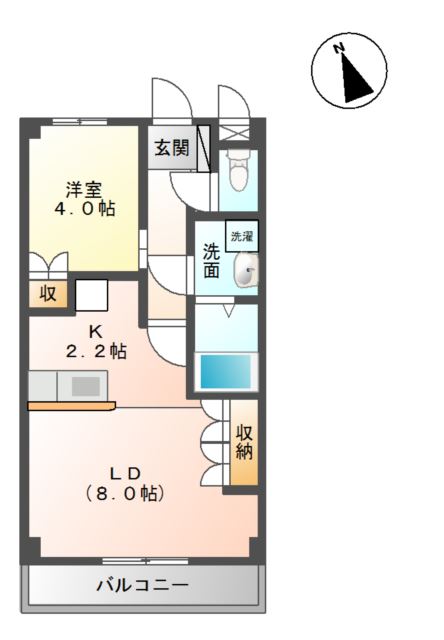 ヴィアーレ・ガーナ 間取り