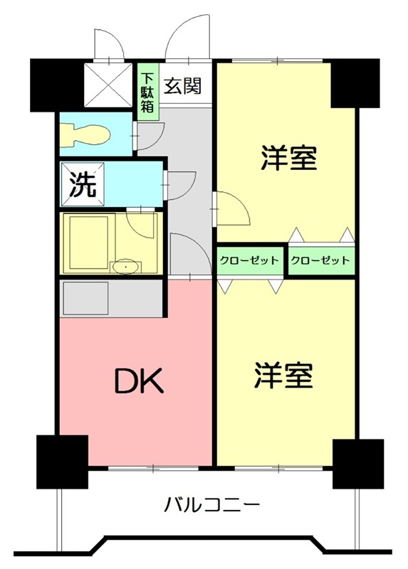 ライオンズプラザ海老名 間取り