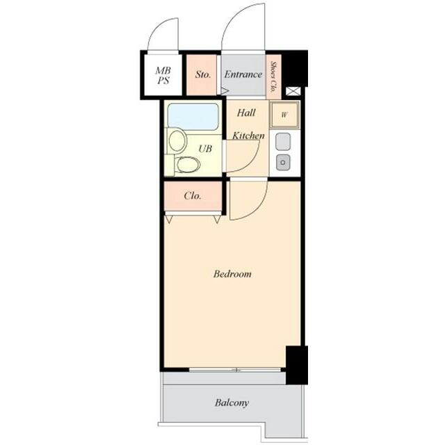 ライオンズマンション本厚木第三 606号室 間取り