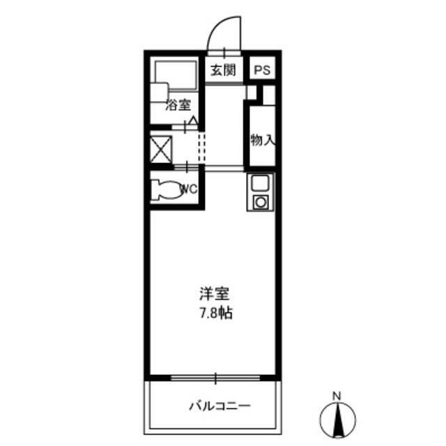 ＡＱＡミツナオ 204号室 間取り