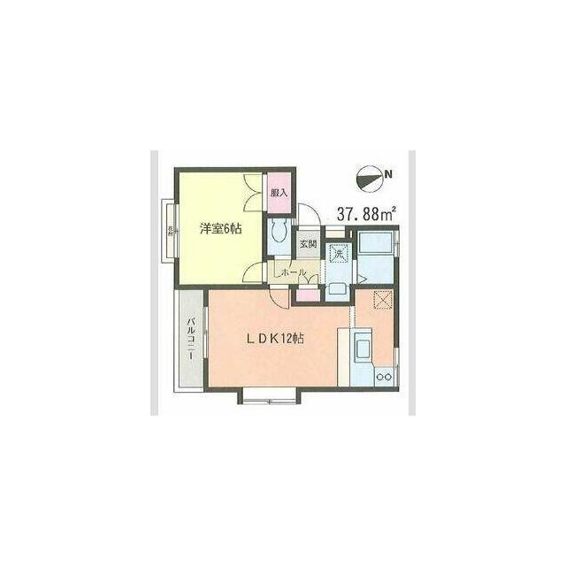 秦野ガーデンヒルズ 202号室 間取り