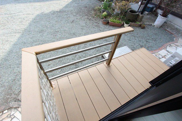 フォートレス大津 ベランダ