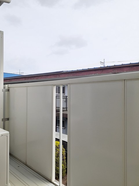 サンライズ曲松 ベランダ