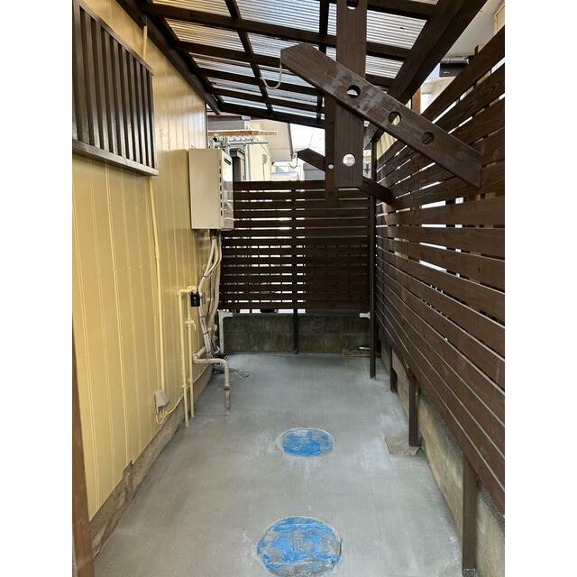 堀西貸家 ベランダ