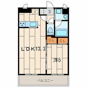 Casa di Lino(カサ ディ リーノ) 202号室 間取り