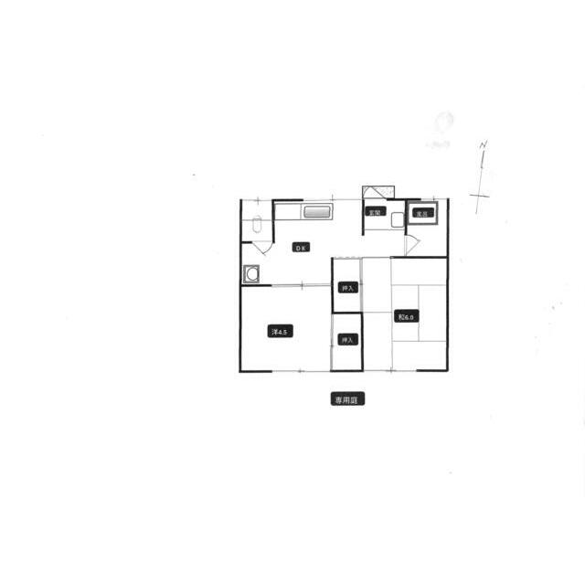 ともえ荘 102号室 間取り