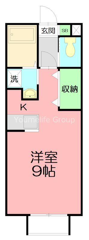 アヴェニールＴＯＫＡＩ 101号室 間取り