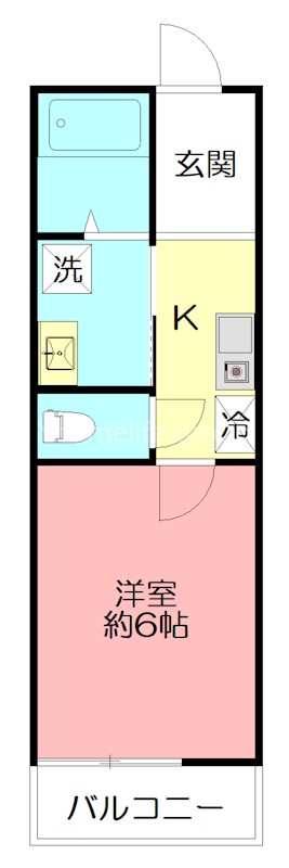 フォンス桜台 301号室 間取り