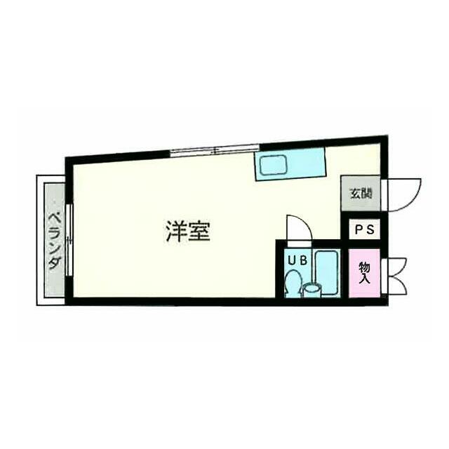 今福ビル 206号室 間取り