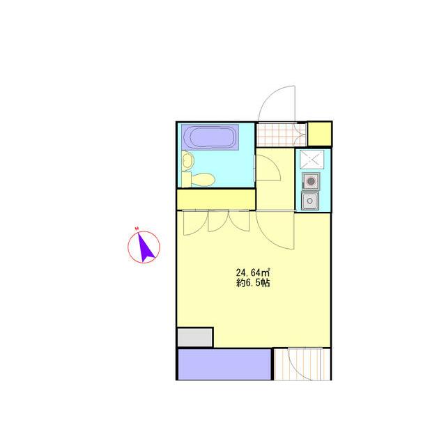 グリーンメゾン本厚木 203号室 間取り