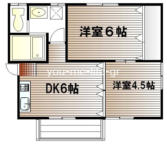 ソシエ南原 101号室 間取り