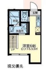 Mahalo本厚木 203号室 間取り