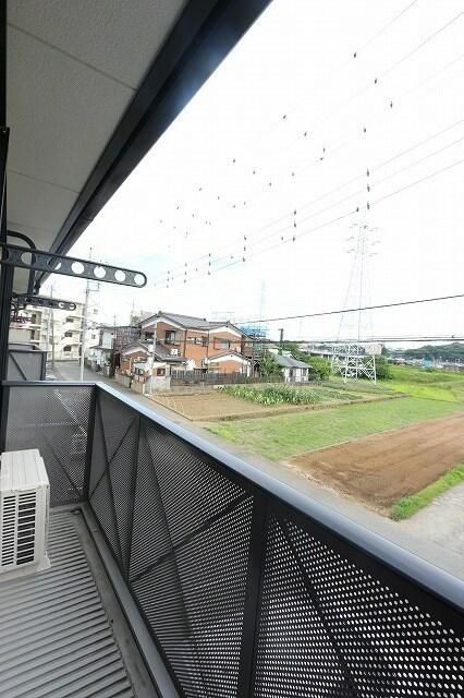 ルミエール蛍田Ｂ ベランダ