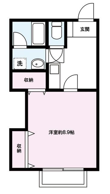 メゾン甲南 105号室 間取り