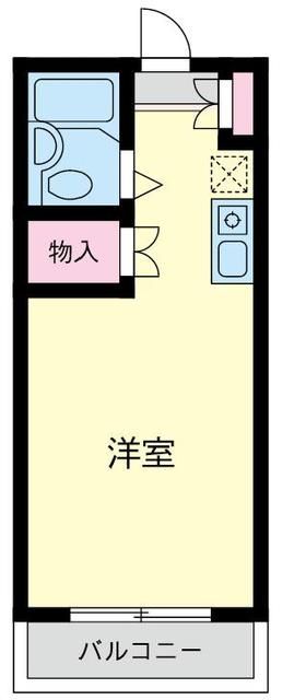 ガーデンパレス湘南台 4F号室 間取り