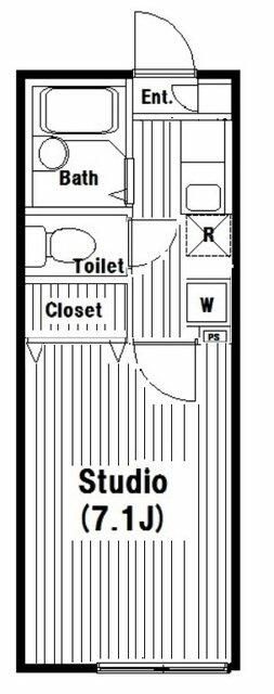 ココアージュ 1F号室 間取り