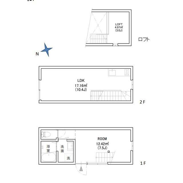 ガーデンテラス西御門 G4号室 間取り
