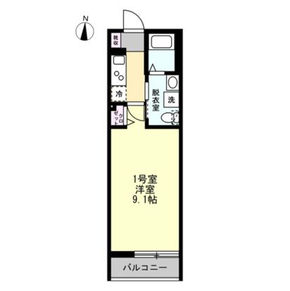 ラヴィベール逗子 301号室 間取り