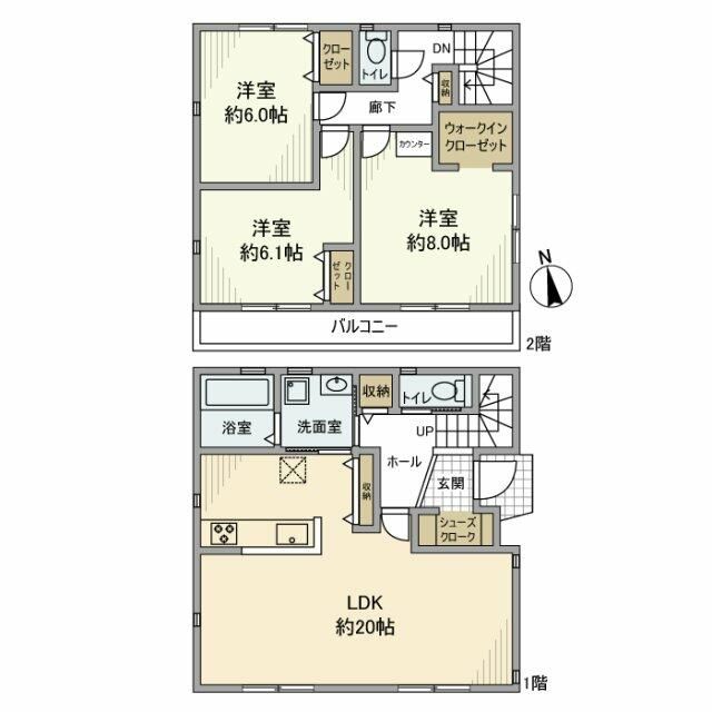 久木戸建 間取り