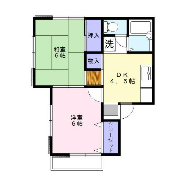 ドルフSun.I 101号室 間取り