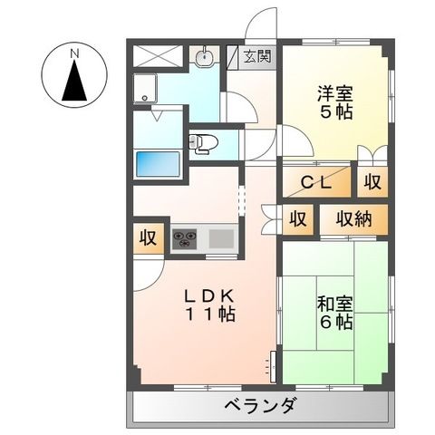 ピュア海老名 間取り