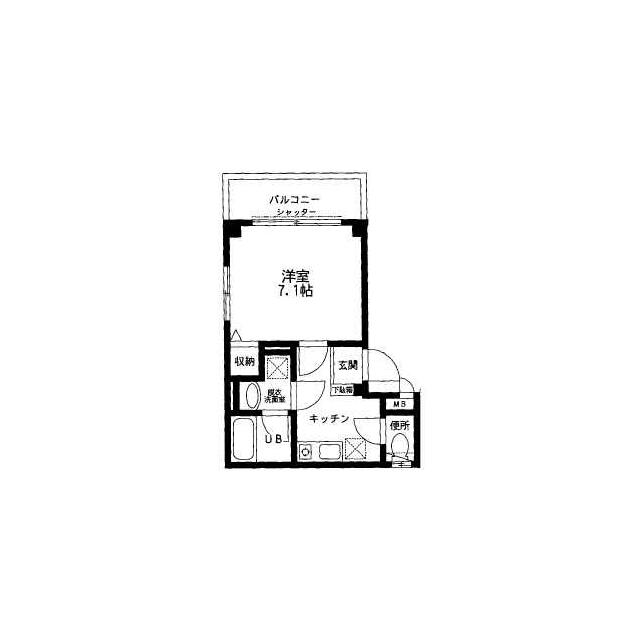 パルホームズ 102号室 間取り