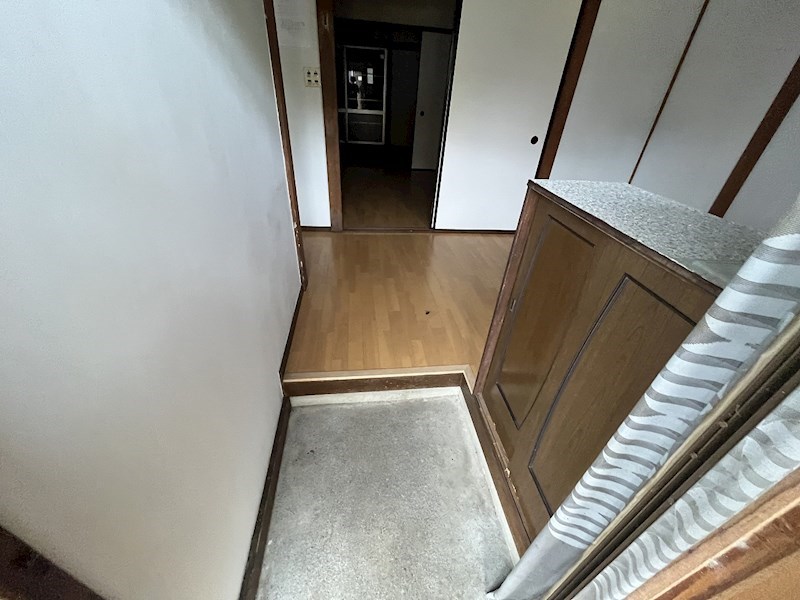 守屋アパート  玄関