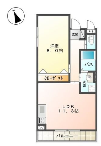 コモド　レジデンス 0310号室 間取り