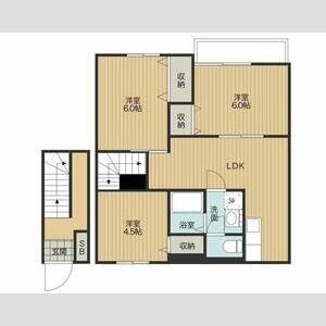 カーサグランビューＡＢ A203号室 間取り