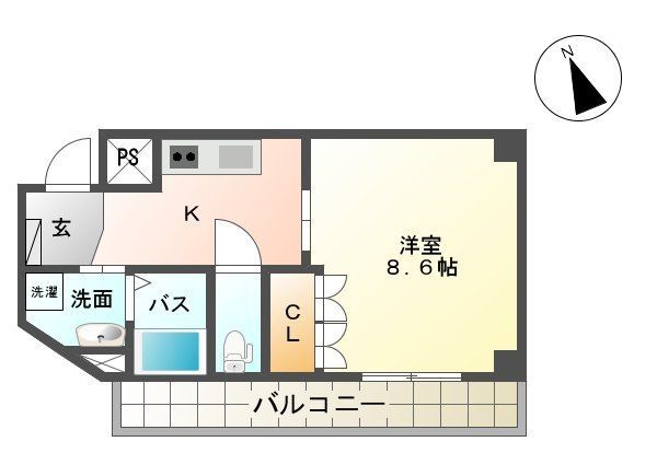 ティアラ・ビバ 0203号室 間取り