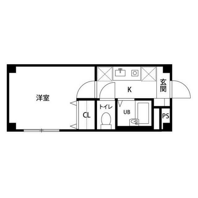 アンプルール　フェール　和勇 201号室 間取り