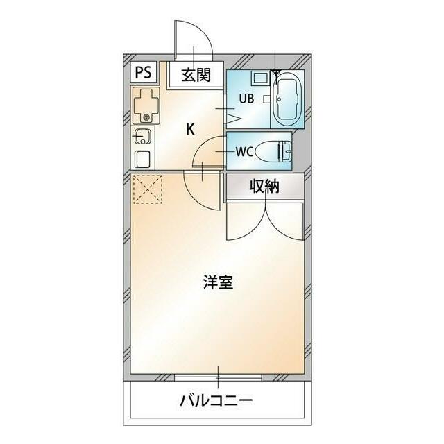 シャルマン港南台壱番館 202号室 間取り