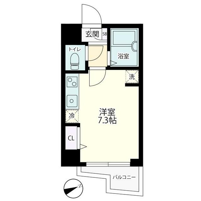 リブハピネス戸塚Ⅱ 302号室 間取り
