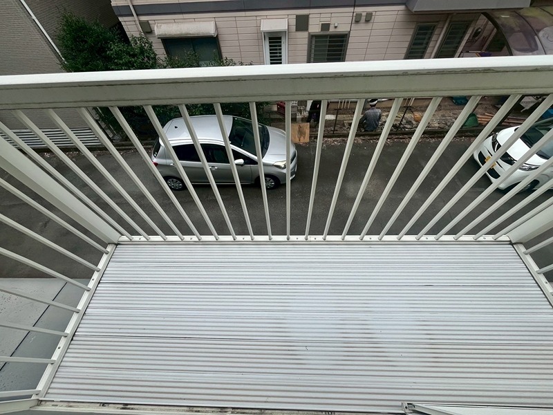 白岩ハイツ ベランダ