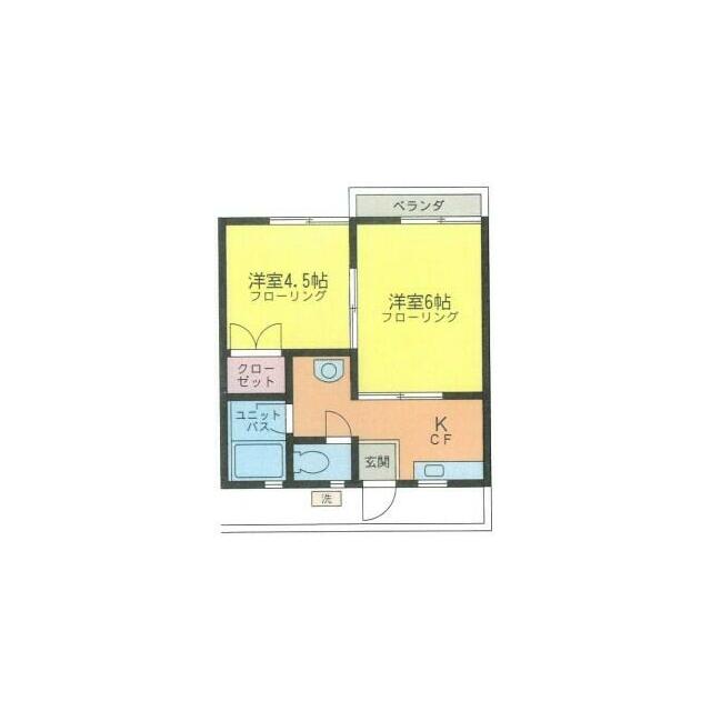 桜花荘 間取り