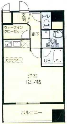 オパールマンション 302号室 間取り