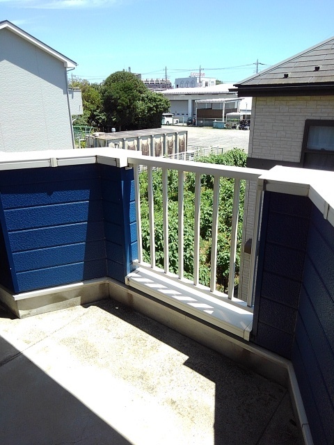 コーポ中谷戸Ⅴ ベランダ