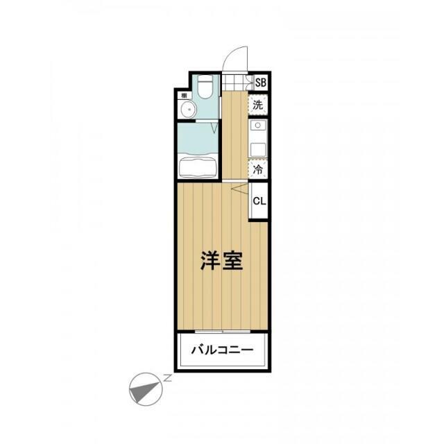 レジデンス朝日町 103号室 間取り