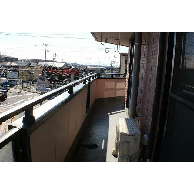 アンソレイエ泉 ベランダ