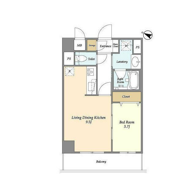 ＣＡＳＳＩＡ藤沢本町 705号室 間取り