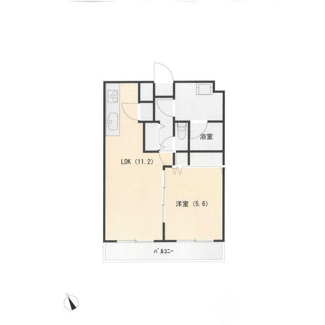 フローレンス 102号室 間取り