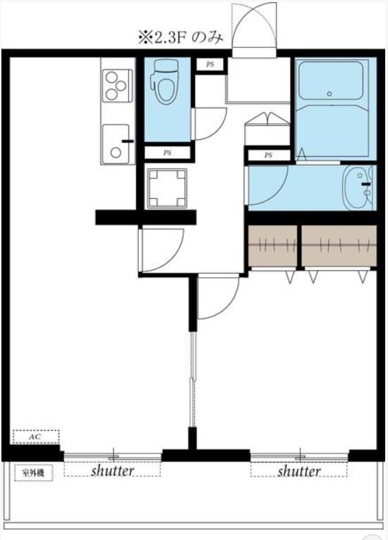 リブリ・ハナミズキ大船ANNEX 203号室 間取り