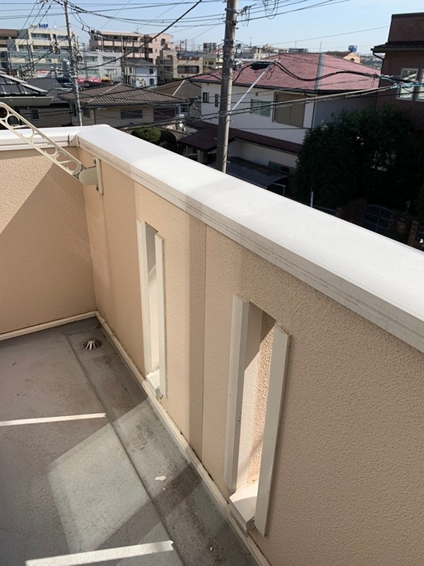 スカイコート ベランダ