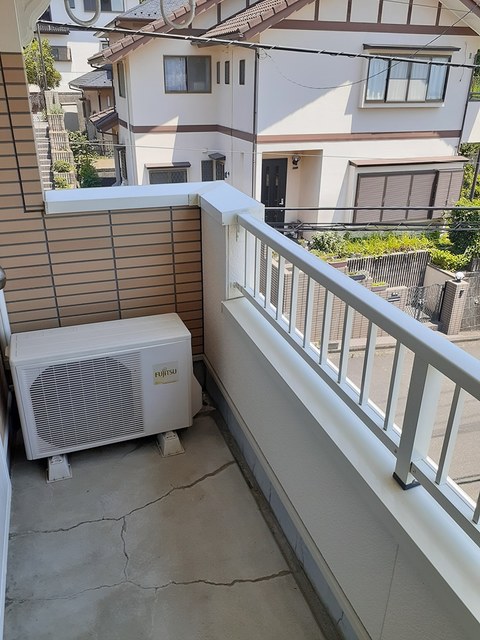 ショコラⅢ ベランダ