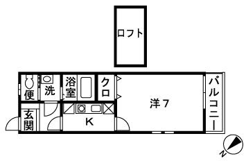 エクレール辻堂Ⅰ 間取り