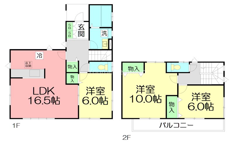 カーサ渡内 間取り